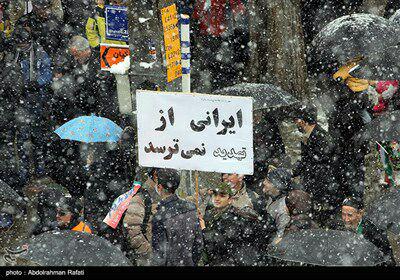 راهپیمایی ۲۲ بهمن همدان