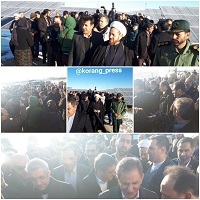 افتتاح نیروگاه خورشیدی 8 مگا واتی شهدای کبودراهنگ توسط جهانگیری