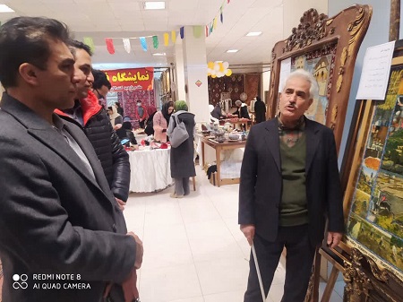نمایشگاه تخصصی فرش دست باف ملایر در راستای برگزاری سیزدهمین جشنواره زمستانی