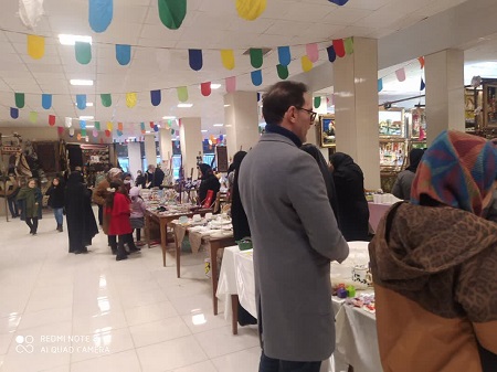 نمایشگاه تخصصی فرش دست باف ملایر در راستای برگزاری سیزدهمین جشنواره زمستانی