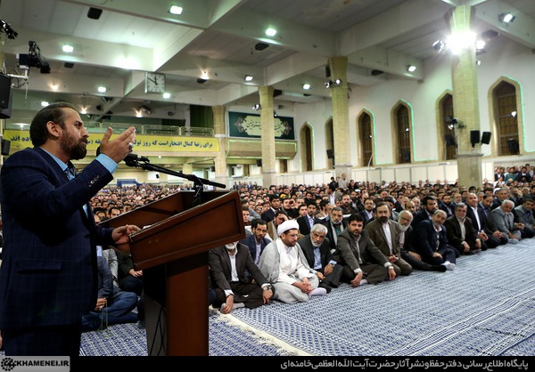 آقا فرمودند شما امروز، حق اهل بیت را ادا کردید آقا فرمودند شما امروز، حق اهل بیت را ادا کردید