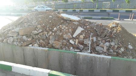پسماندهای ساختمانی تهران و شهرهای اطراف در کهریزک / جمع آوری روزانه 25تن پسماند ساختمانی از گوشه وکنار شهر