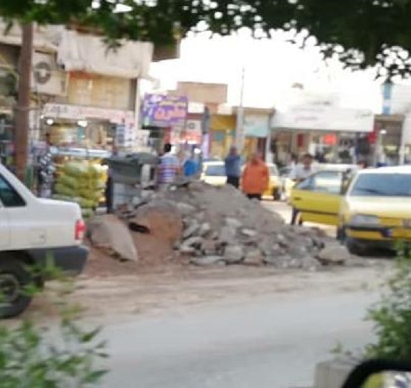 نوار حفاری معضل تازه مسجد سلیمان نوار حفاری معضل تازه مسجد سلیمان
