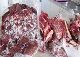 جلوگیری از عرضه گوشت غیر مجاز در شهرستان اسلام آباد غرب