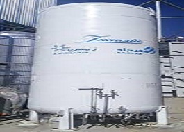 استقرار اولین مخزن کرایوژنیک اکسیژن مایع بیست تنی استان در مرکز آموزشی درمانی فارابی