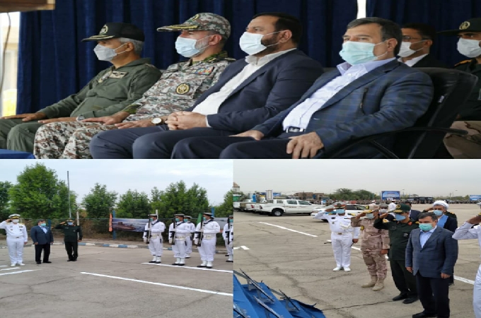 برگزاری آیین گرامیداشت روز ارتش با حضور مسئولین ارشد استان هرمزگان