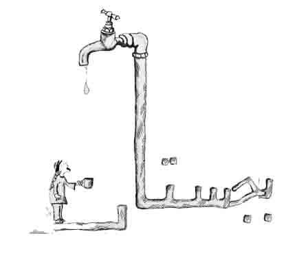 بحران آب در بجستان مدیران استانی را به این شهرستان کشاند