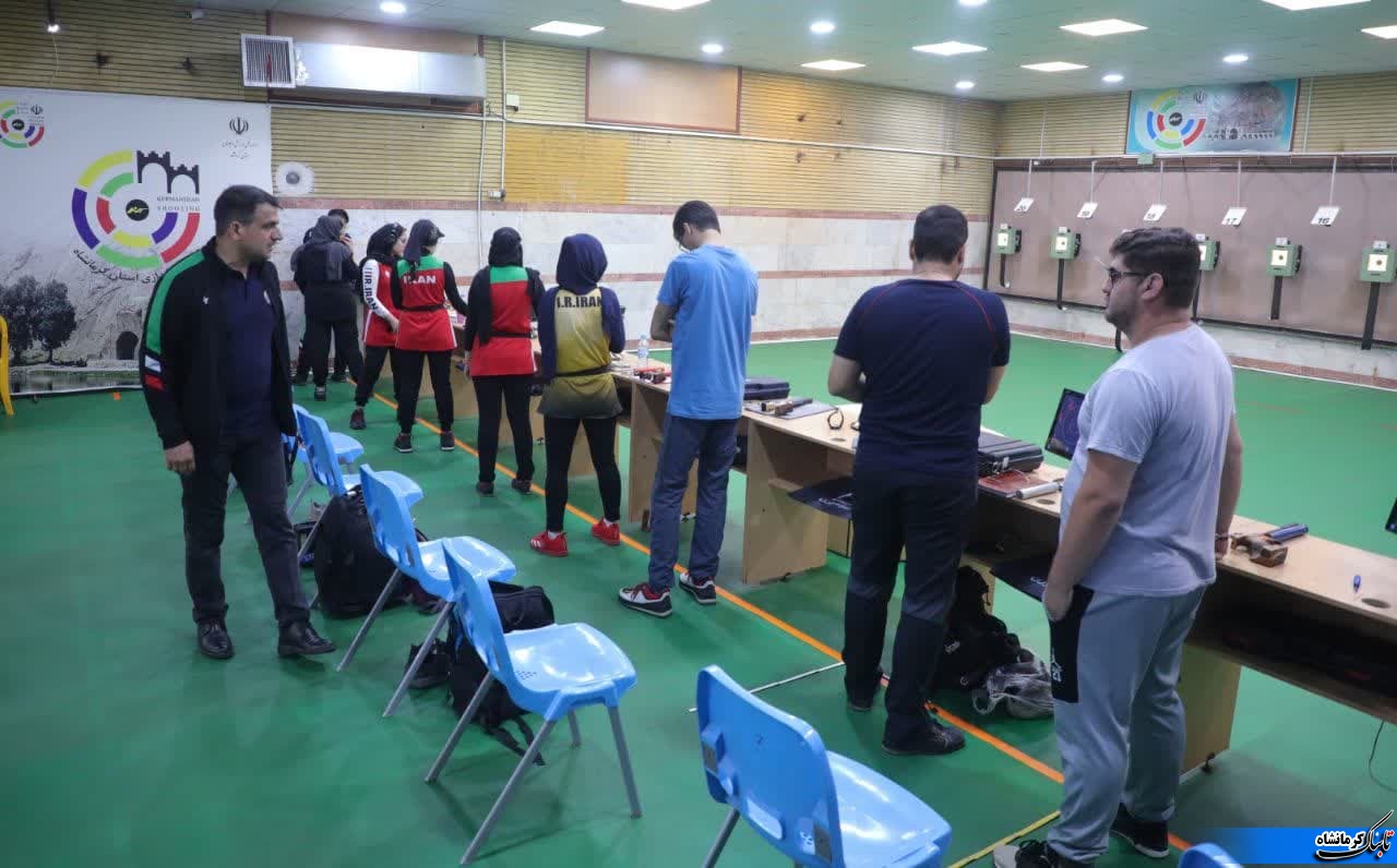 اردوی تیم ملی تیراندازی در کرمانشاه برگزار شد