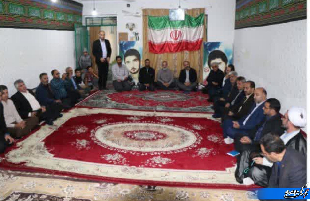 بازدید سرپرست فرمانداری نکا و مدیران شهرستان از روستای امامیه دهستان قره&zwnj;طغان بخش مرکزی
