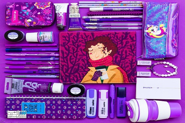 نقش&zwnj;های پاییزی در دفتر نقاشی!