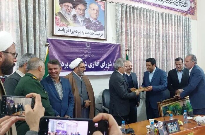 معارفه فرمانداران شهرستان‌های بردسکن و خلیل‌آباد