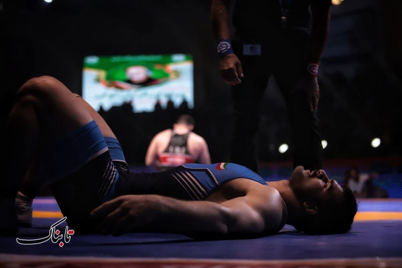 اختتامیه رقابت‌های کشتی آزاد قهرمانی کشور در گرگان+تصاویر