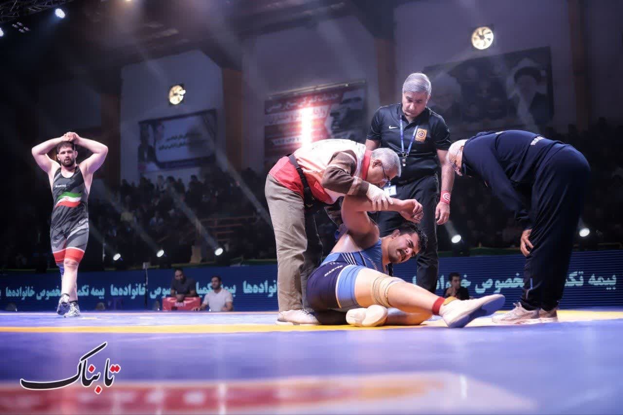 اختتامیه رقابت‌های کشتی آزاد قهرمانی کشور در گرگان+تصاویر