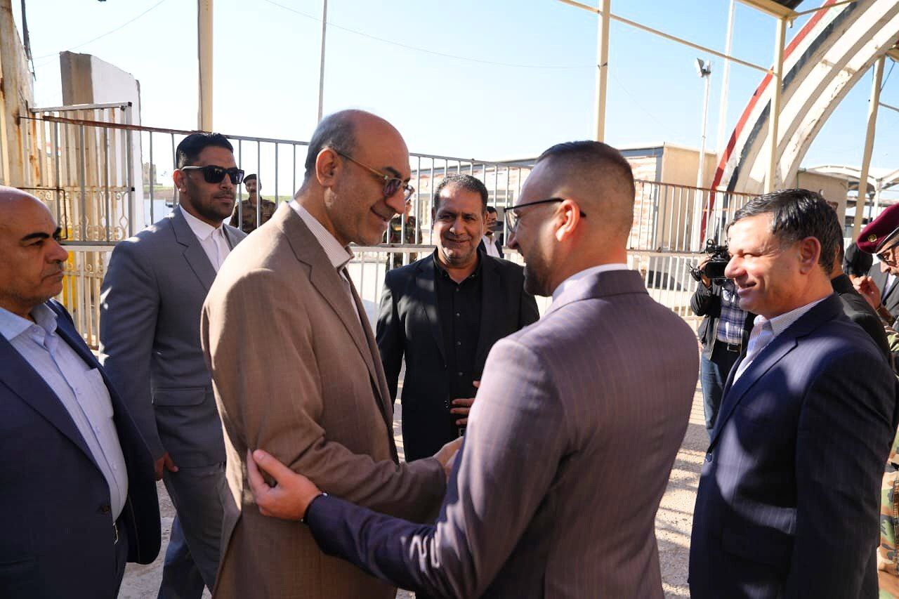 استاندار کرمانشاه راهی عراق شد