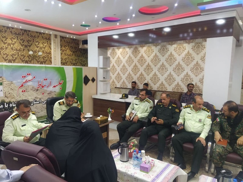 دیدار مردمی با فرمانده انتظامی کرمانشاه