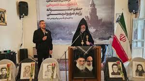 مراسم گرامیداشت شهدای مسیحی غزه در تبریز برگزار شد