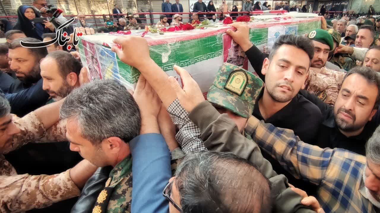 پیکر سردار شهید پیکر سردار شهید