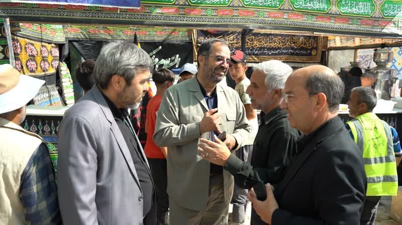 بازدید میدانی از موکب های پذیرایی و اسکان زائران در محور مشهد _ گلبهار بازدید میدانی از موکب های پذیرایی و اسکان زائران در محور مشهد _ گلبهار