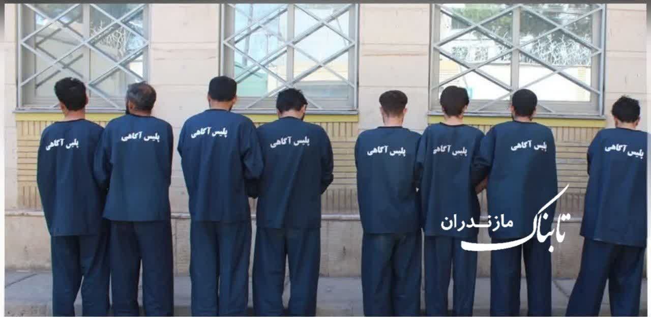 دستگيری باند سارقان اماکن خصوصی در محمودآباد دستگيری باند سارقان اماکن خصوصی در محمودآباد