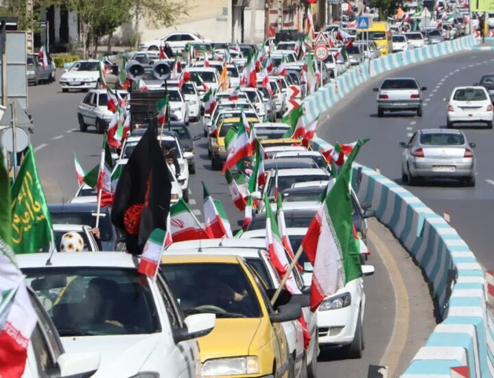 بزرگترین رزمایش خودرویی خانوادگی «ایران ۴۵» در کرمان