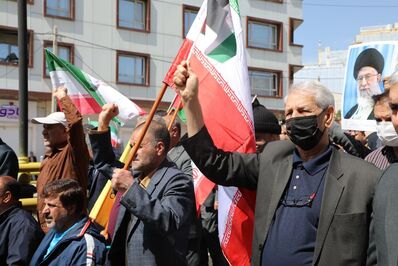 راهپیمایی روز جهانی قدس در ایلام